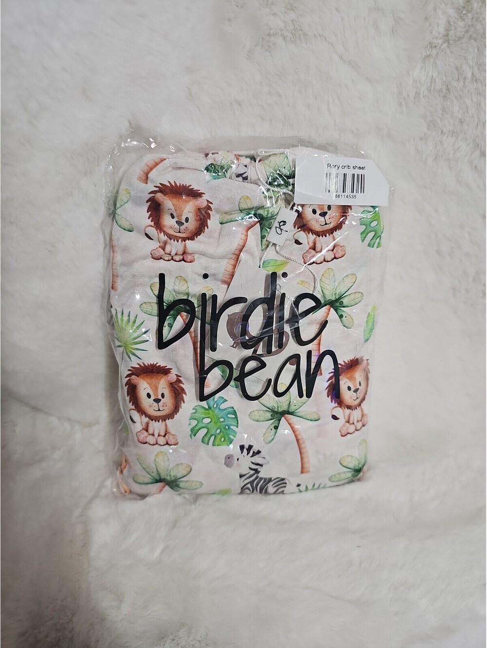 Birdie Bean Rory Crib Sheet